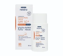 NESIRA EMULSIÓN FLUIDA MINERAL SPF 50+ 50ML